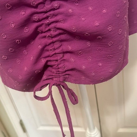 Pink Counterparts Blouse with Bell Sleeves - Size Large - Picture 5 of 9